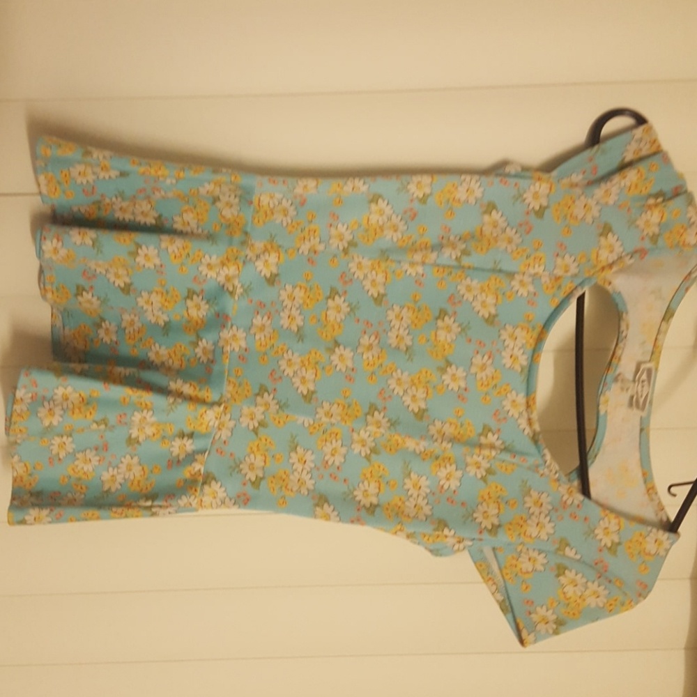 Baby Blue Blouse